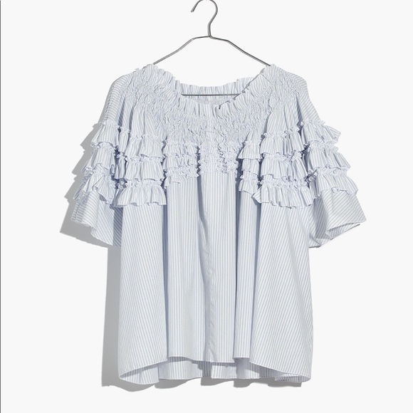 MADEWELL X KARENWALKER BlOUSE !! - Picture 9 of 9